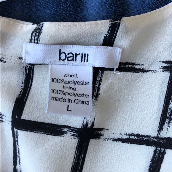 BarIII WHITE AND BLACK DRESS - Picture 2 of 2